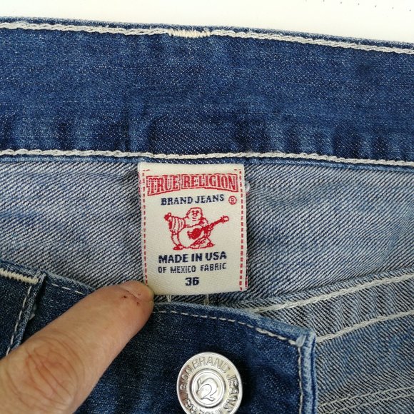 True Religion Straight Jeans 36 - Picture 8 of 9
